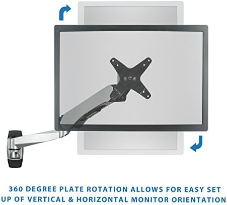 Mount-It! MI-35114S TV Monitor Wall Mount