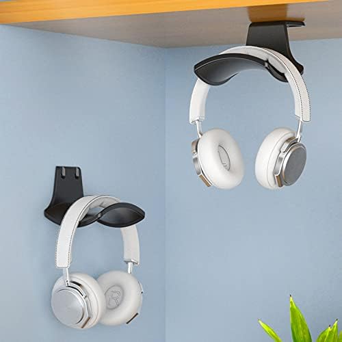 2-Pack Never Fall Headphone Hook Hanger Wall Mount Headset Holder