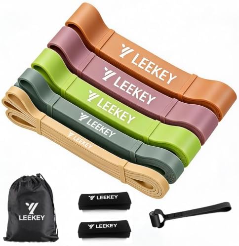 LEEKEY Resistance Bands Set for Pull Up Assistance & Exercise