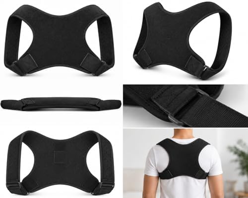 Posture Corrector for Men and Women, Adjustable Back Brace Support