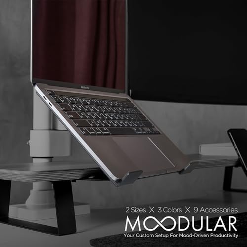 ULTRARM Moodular Laptop Tray Stand Add-On for Slide Rails, Do Not Use Alone