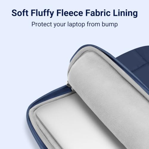 MOSISO Laptop Case 13.3 inch, 13-13.3 inch Laptop Sleeve, Haze Blue