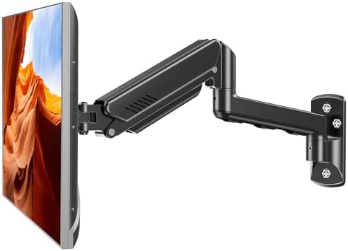 Monitor Wall Mount Fits up to 32" Computer Screens Max 19.8lbs