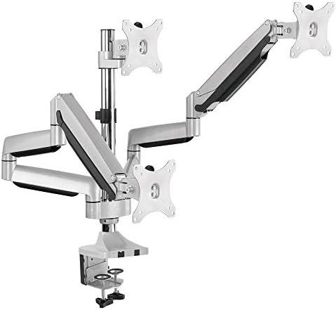 SIIG Triple Monitor Desk Mount, 13"-32", 15.4 lbs Each, CE-MT3611-S1