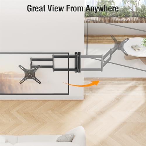 ELIVED 29.5in Long Arm TV Mount for 14-42" TVs Monitors, Max VESA 200x200