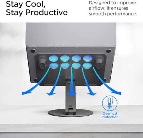 Spigen for Adjustable Laptop Stand with Ventilation
