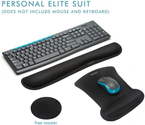 VAGAU Premium Keyboard Wrist Rest and Mouse Pad Wrist Support