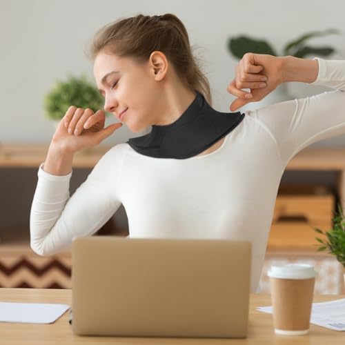 ComfiTECH Neck Ice Pack Wrap Gel, Cervical Cold Relief, M, 2 Packs