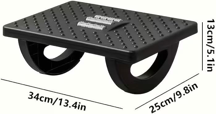 Rocking Footrest Board with Non-Slip Textured Surface