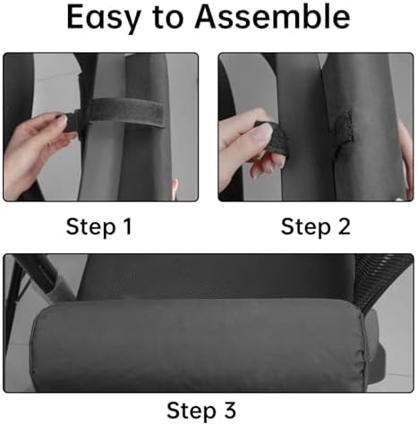 2 Pcs Office Chair Arm Pads, Wheelchair Desk Computer Chair Armrest Pads for Comfortable Seating for Folding Chairs