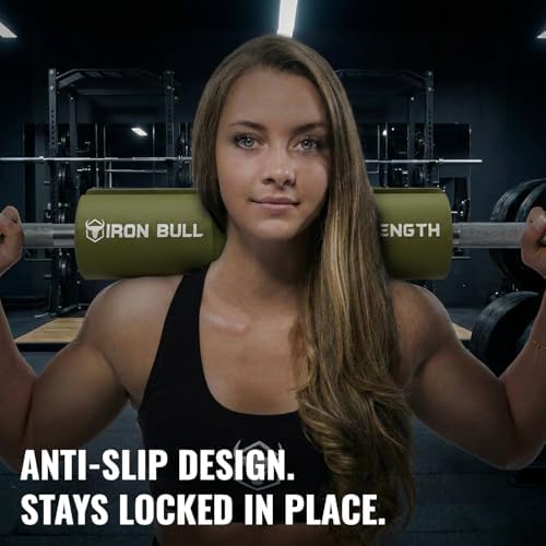 Advanced Squat Pad - Barbell Pad for Hip Thrusts, Squats & Lunges - Neck & Shoulder Squat Bar Pad Cushion Support Foam for Extra Comfort