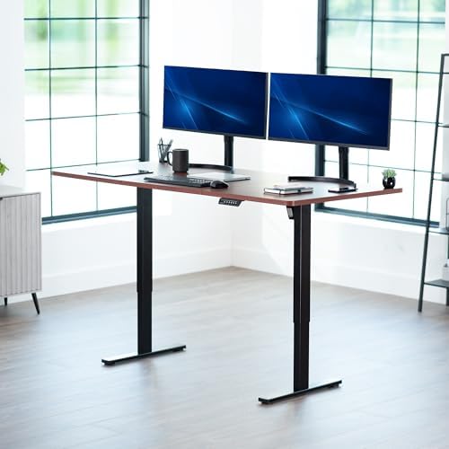 VIVO Dark Walnut 71 x 36 in Table Top, DESK-TOP72-36D