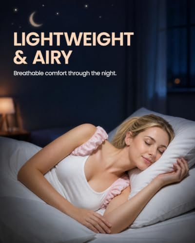 Women's Ultra-Soft Sleep Posture Corrector, Upper Back Brace for Night Use