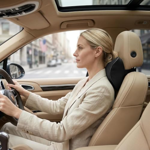 2-Pack Car Neck Pillow, Memory Foam Headrest Pillow
