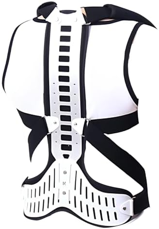 Back Posture Corrector, Hunchback Corrector For Kyphosis, Adjustable Back Brace With Aluminum Support, Women & Men, S