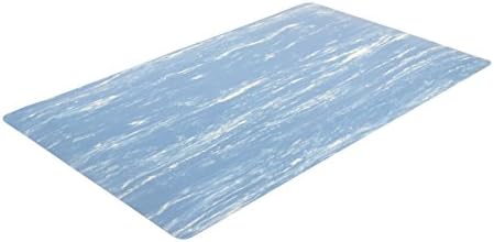 NoTrax 470S3660BU 470-Marble Sof-Tyle 3' x 5' Blue Anti-Fatigue Mat with