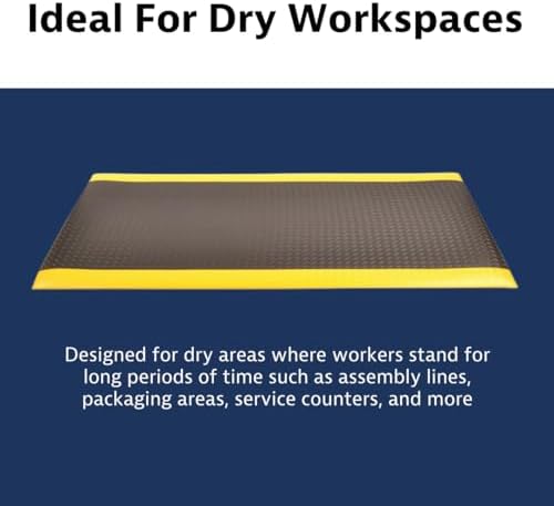 NoTrax 418 Diamond Tred™ 6' x 60' x 5/8" Anti Fatigue Mat