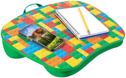 LAPGEAR MyStyle Lap Desk – Building Blocks, Fits 15.6" Laptops