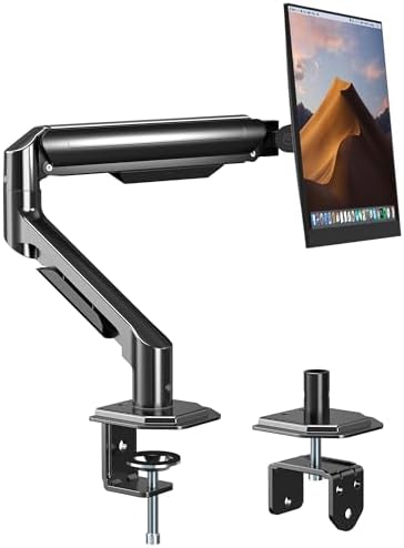 UPGRAVITY Single Monitor Mount Arm for 17" to 32" Computer Screen
