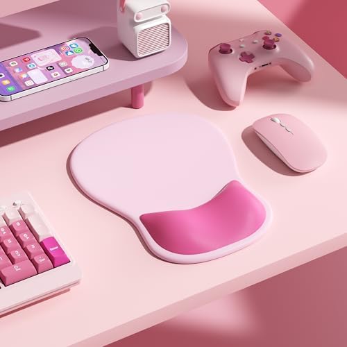 Ergonomic Mouse Pad with Wrist Rest Cute Mousepad Wrist Support