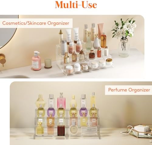 Lifewit Perfume Organizer, Cologne Stand Tool-Free Assembly, 9", 1 Pcs