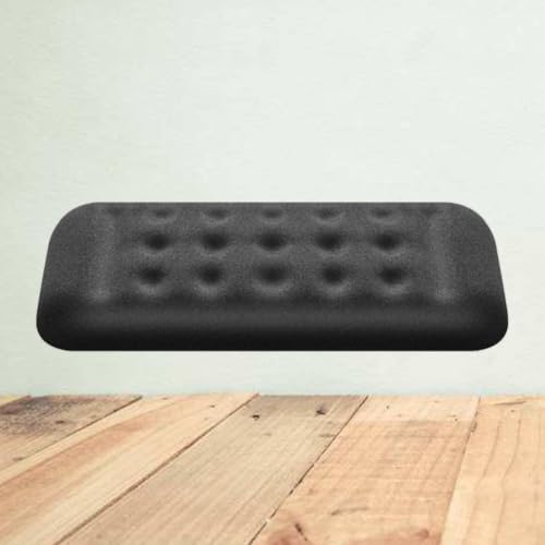 Black Memory Foam Wrist Rest for Keyboard and Mouse