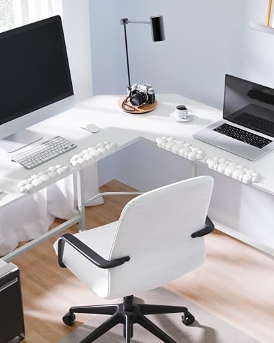Elbow Pad for Desk, 2-Pack Cloud Elbow Rest(White), Edge Arm Rest