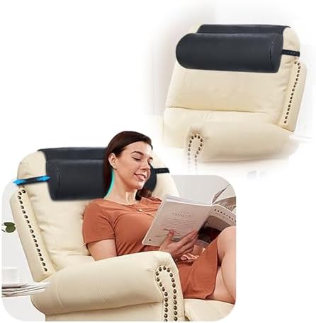 KAAMOS Recliner Headrest Pillow, Recliner Neck Support Pillow, Couch Chair Headrest Cushion for Neck Pain Relief and Cervical Support, Head and Back Cushion for Sofa, Chair