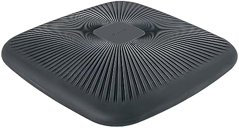 Leitz Ergo Active Wobble Cushion, Ergonomic Seat Cushion for Office Chair, Square Seat Pad for Improved Ergonomics, 65390089