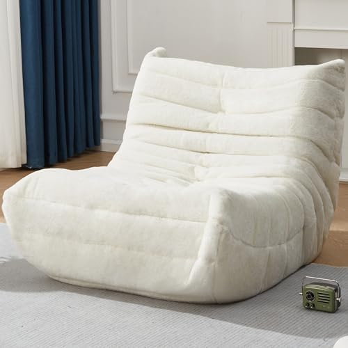 Hobestluk Big Bean Bag Chairs for Adults Fireside BeanBag Couch Togo Sofa