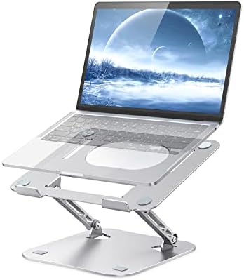 JOIOT Adjustable Aluminum Laptop Stand, Ergonomic Riser for 11-16" Laptops