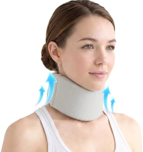 Ice Silk Foam Neck Brace for Neck Pain & Support - Cervical Collar
