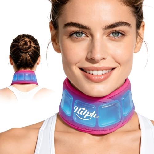 Hilph Neck Ice Pack Wrap, 45-Min Cooling for Tonsillectomy & Sore Throat