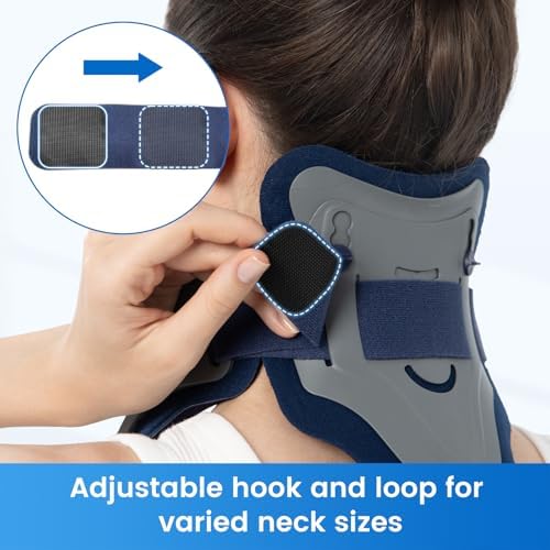 Velpeau Neck Brace for Neck Pain and Support with Soft Pad, Neck:11.5–16.5"