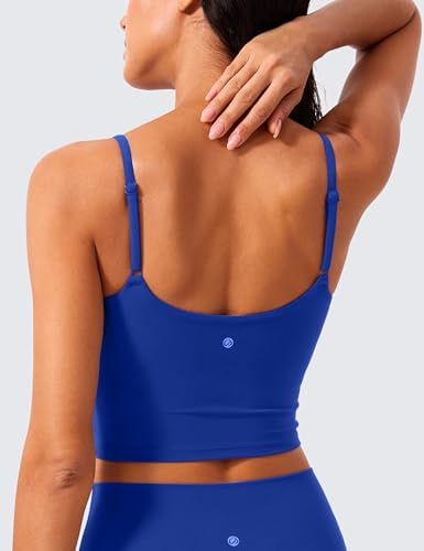 CRZ YOGA Butterlift Scoop Neck Crop Tank Top