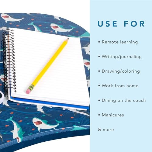 LAPGEAR MyStyle Lap Desk – Shark, Fits 15.6” Laptops