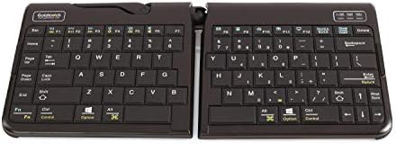 Goldtouch GTP-0044 Go!2 Mobile Keyboard, Portable Foldable Travel Keyboard with USB , Black