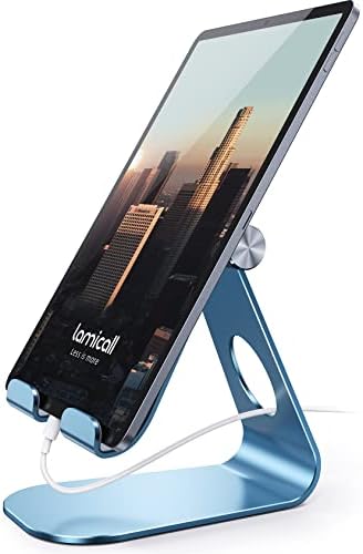 Lamicall iPad Stand Adjustable Tablet Holder, Sturdy Aluminum, Multi-Angle