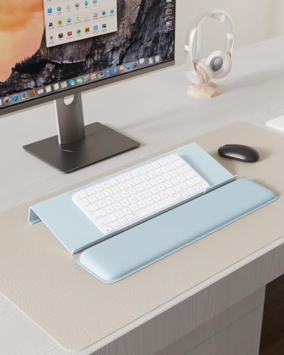 Laborio Computer Keyboard Wrist Rest, Keyboard Riser Stand for Desktop