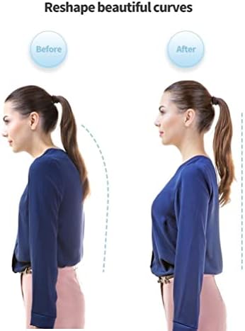 JTLB Smart Neck Posture Corrector - Rechargeable Silicone Automatic Induction Posture Trainer, Invisible Wear for Adults & Kids, Upper Back Support for Office Work & Study