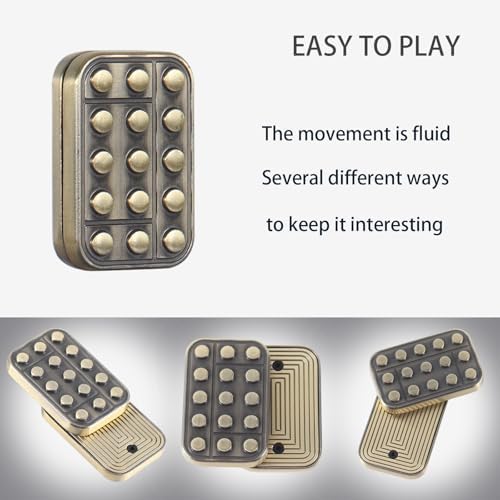 Fidget Toys Adults Metal Fidget Slider Magnetic EDC Haptic Fidget Toys for Adults