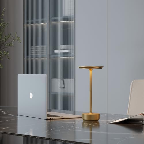 2 Pack Cordless Table Lamps Rechargeable, 5000mAh LED Table Light
