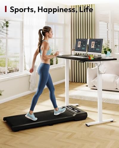 SANODESK One-Piece 1'' Thick Height Adjustable Standing Desk 48''x30''