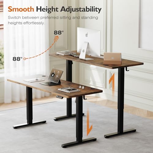 Monomi 59"x24"Electric Standing Desk Adjustable Height Computer Desk