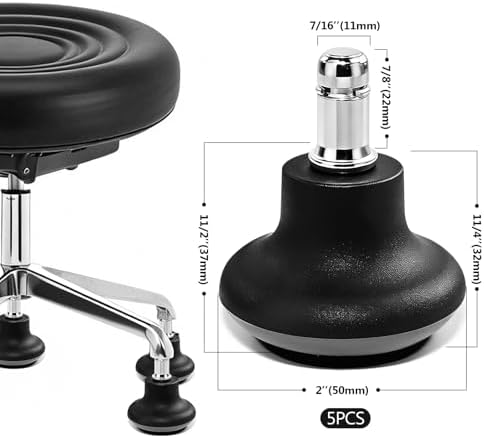 Chair Wheel Stoppers 5-Pack