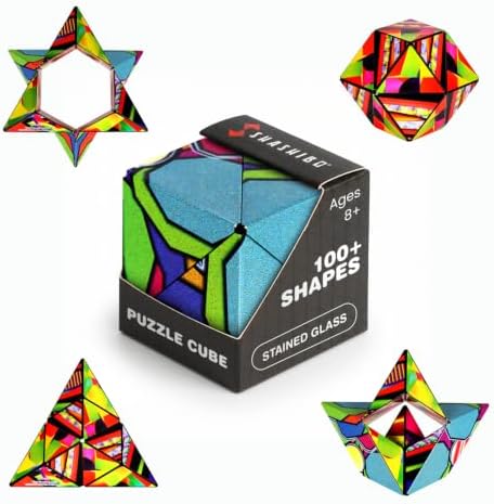 Shashibo DODECA Magnetic Puzzle Cube, Stress Relief Fidget Toy