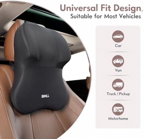 Car Headrest, Memory Foam Car Neck Pillow for Car Truck SUV RV ﻿