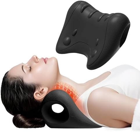 PROIRON Neck and Shoulder Relaxer, Neck Stretcher for Cervical Spine Alignment, TMJ Relief, Nerd Neck, Cervical Traction Device for Tension Headache, Curvature Assist, Pinched Nerve