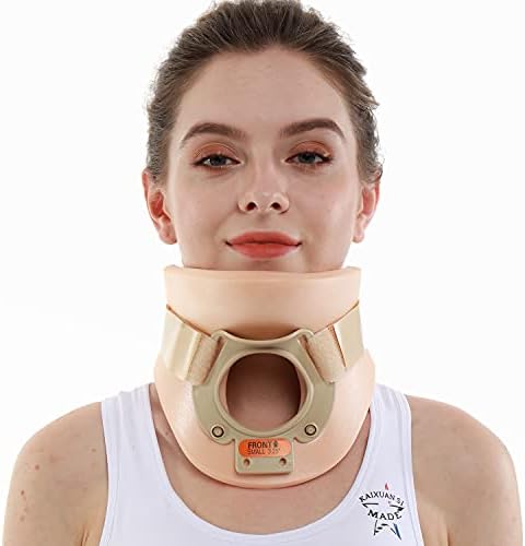 Philadelphia Neck Brace Foam Lightweight Soft Cervical Collar Height 3 1/4 Inch Immobilizer Collar Support Neck Traction Device Neck and Head Braces (Size XL)
