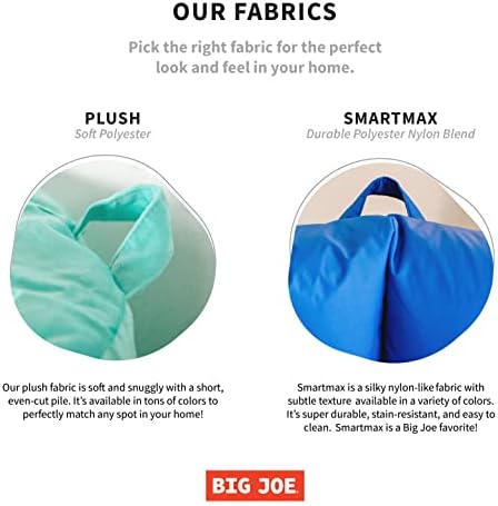 Big Joe Milano Beanbag Chair Red Smartmax